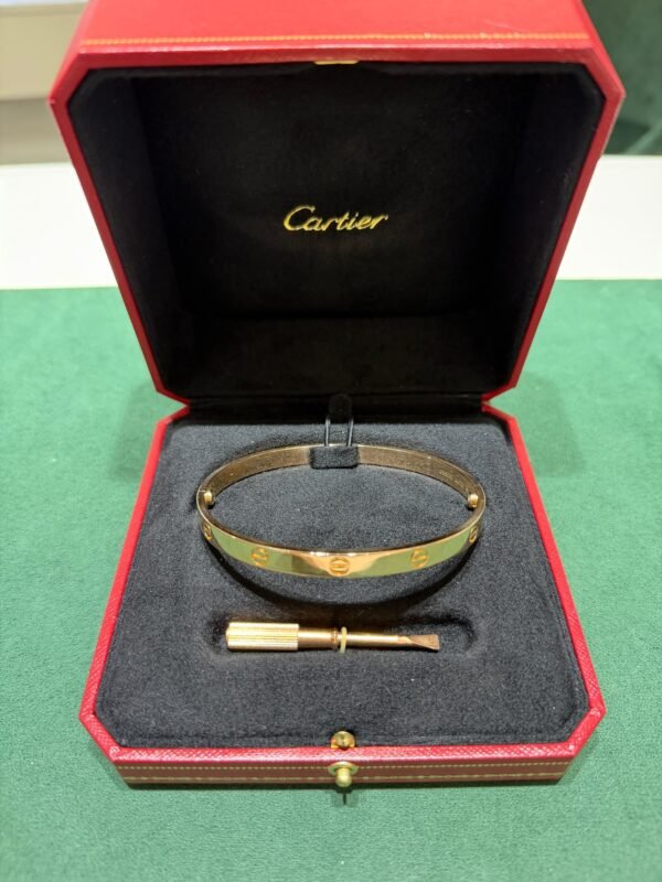 CARTIER LOVE BRACCIALE CLASSICO IN ORO ROSA 18 KT