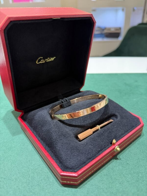 CARTIER LOVE BRACCIALE CLASSICO IN ORO ROSA 18 KT