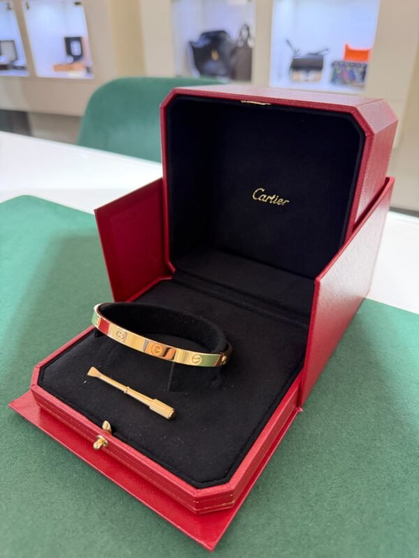 CARTIER LOVE BRACCIALE CLASSICO IN ORO GIALLO 18 KT