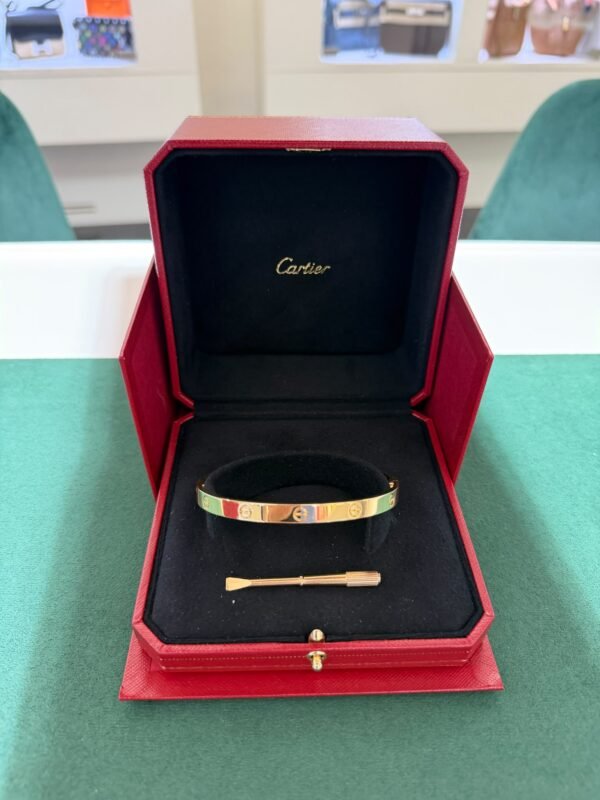 CARTIER LOVE BRACCIALE CLASSICO IN ORO GIALLO 18 KT