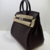Hermès Birkin 25 veau swift color Rouge sell ( bordeaux )stampa G