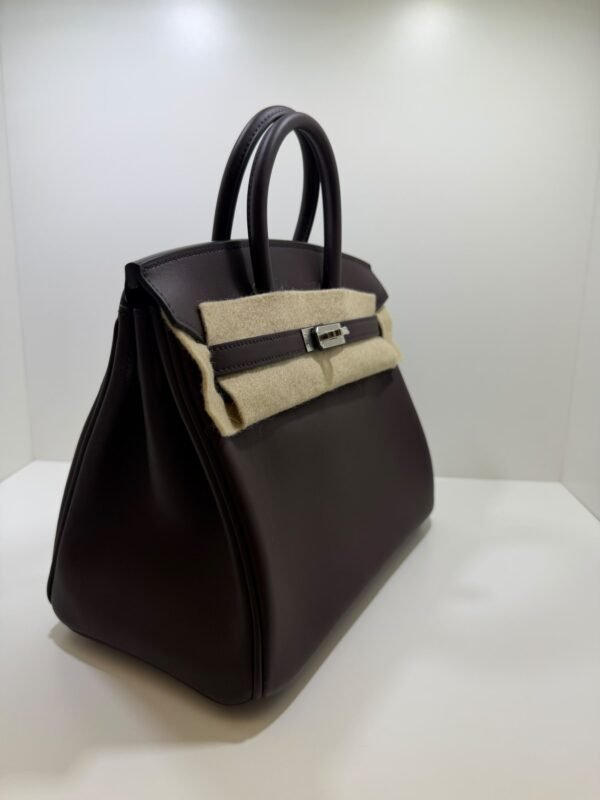 Hermès Birkin 25 veau swift color Rouge sell ( bordeaux )stampa G