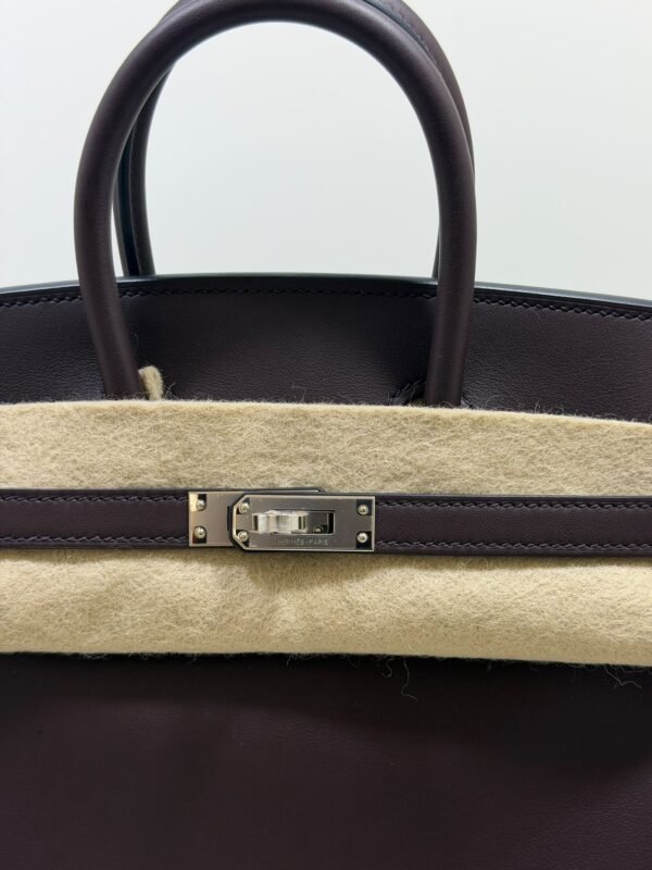 Hermès Birkin 25 veau swift color Rouge sell ( bordeaux )stampa G