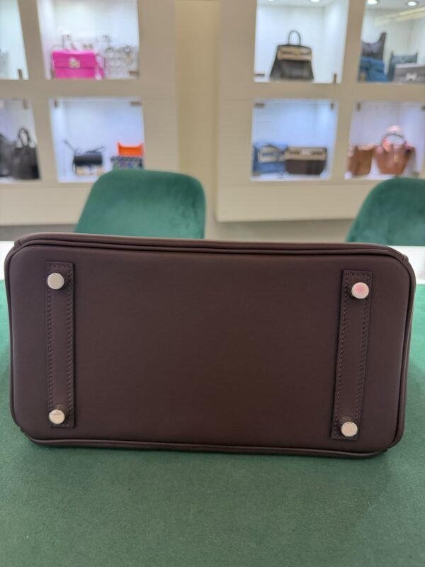 Hermès Birkin 25 veau swift color Rouge sell ( bordeaux )stampa G