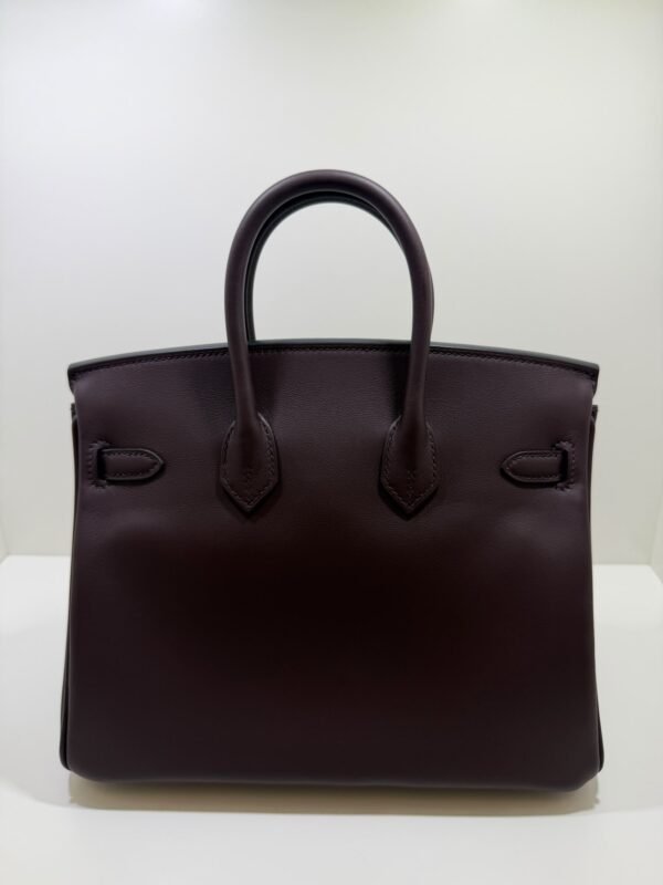Hermès Birkin 25 veau swift color Rouge sell ( bordeaux )stampa G