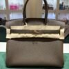 Herm&egrave;s Birkin 30 retourne veau togo colore vert loden ( Verdone casacca militare ) stampa G NUOVA 2026