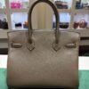Herm&egrave;s Birkin 30 retourne veau togo colore vert loden ( Verdone casacca militare ) stampa G NUOVA 2026