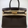 Herm&egrave;s Birkin 30 retourne veau togo colore vert loden ( Verdone casacca militare ) stampa G NUOVA 2026