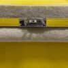 Hermès Kelly 25 Sellier second hand del 2022 stampa U in pelle Epsom colore yellow ( giallo )