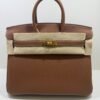 Hermès Birkin 25 retourne veau togo colore gold ( marrone ) stampa G NUOVA 2026