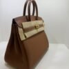 Hermès Birkin 25 retourne veau togo colore gold ( marrone ) stampa G NUOVA 2026