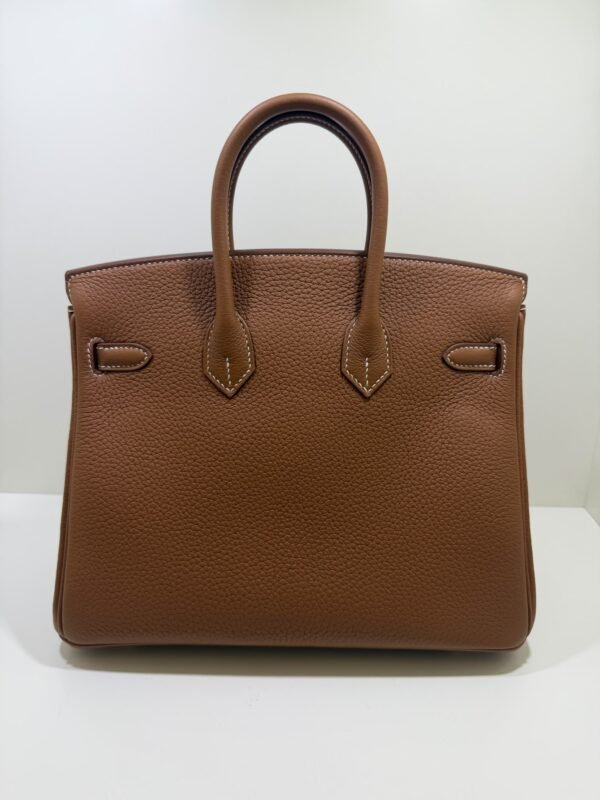 Hermès Birkin 25 retourne veau togo colore gold ( marrone ) stampa G NUOVA 2026
