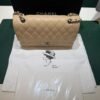 Chanel Classic Double Flap Bag Medium beige
