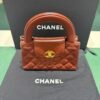 Chanel Mini Kelly ( mini shopping bag ) cognac del 2024 hardware dorato condizioni ottime passaporto digitale con scatola dustbag e certificato