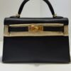 WhatsApp Image 2026-10-24 at 11.24.28 (1) Hermès mini Kelly Sellier epsom color Noir ( nero ) NUOVA 2026 seriale G