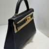 WhatsApp Image 2026-10-24 at 11.24.29 Hermès mini Kelly Sellier epsom color Noir ( nero ) NUOVA 2026 seriale G