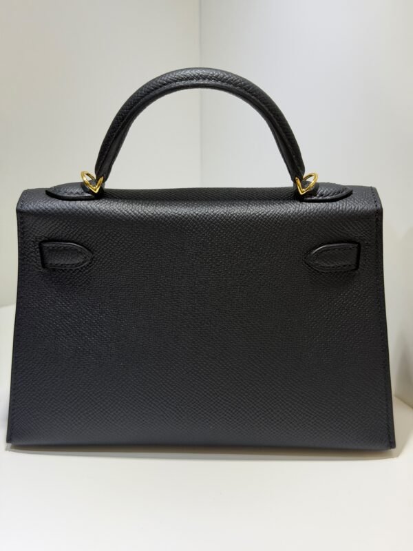 WhatsApp Image 2026-10-24 at 11.24.29 (2) Hermès mini Kelly Sellier epsom color Noir ( nero ) NUOVA 2026 seriale G