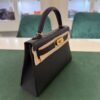 WhatsApp Image 2026-10-24 at 11.24.30 Hermès mini Kelly Sellier epsom color Noir ( nero ) NUOVA 2026 seriale G