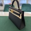 WhatsApp Image 2026-10-24 at 11.24.30 (3) Hermès mini Kelly Sellier epsom color Noir ( nero ) NUOVA 2026 seriale G