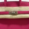 Hermès Birkin 25 retourne veau togo colore Rose mexico ( fuxia ) stampa G NUOVA Settembre 2026 hardware palladio