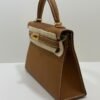 e8a86f5d-091a-4f2f-babc-12dcb491ed13 Hermès mini Kelly Sellier epsom color Gold ( marrone ) NUOVA 2026 Settembre seriale G hardware dorato