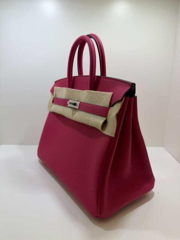 Hermès Birkin 25 retourne veau togo colore Rose mexico ( fuxia ) stampa G NUOVA Settembre 2026 hardware palladio